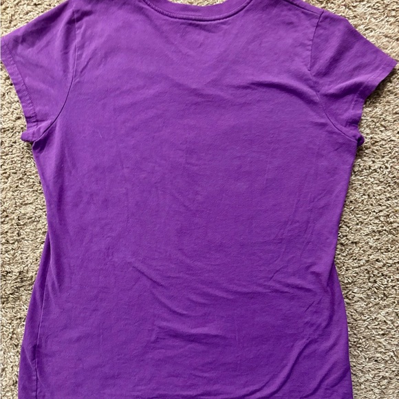 Champion brand Performance V-Neck T-Shirt Style Purple Woman size Med. No flaws - Picture 11 of 11